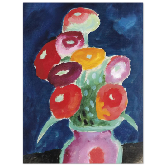 Blumen In Einer Vase by Alexej von Jawlensky (1918) – art poster, view 2