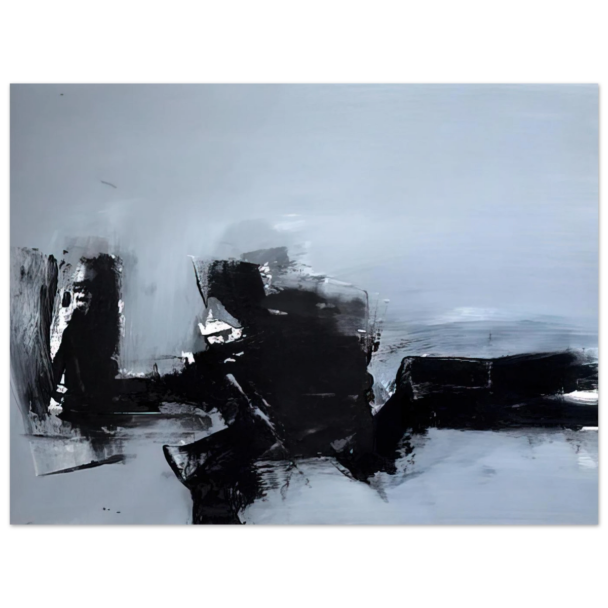 Untitled 2 by Luis Feito (1961) – art poster, view 2