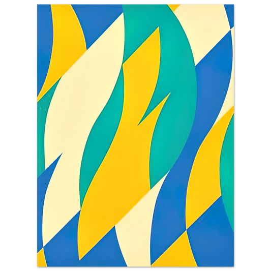 Fold by Bridget Riley (2004) – art poster