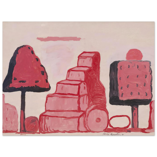 Box Tree Rome by Philip Guston – art poster