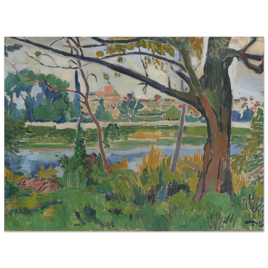 The Seine At Chatou by Andre Derain (1906) – art poster