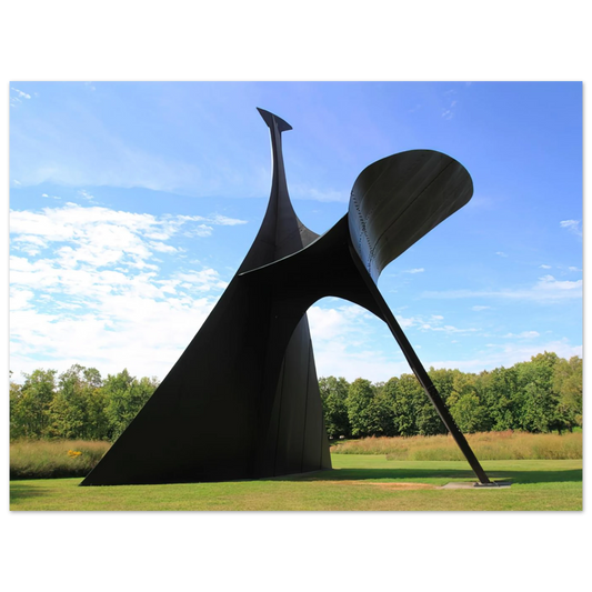 The Arch by Alexander Calder (1975) – art poster