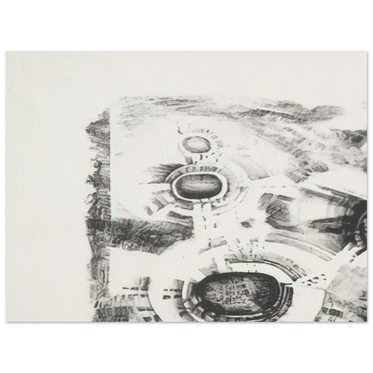Second Stone by Lee Bontecou (1962) – art poster