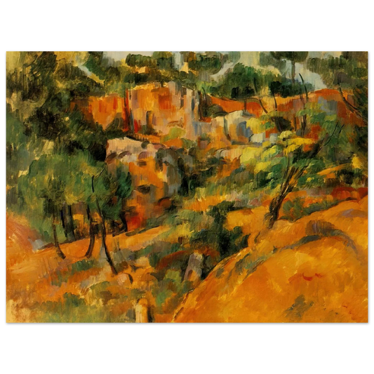 Corner Of Quarry by Paul Cézanne – art poster