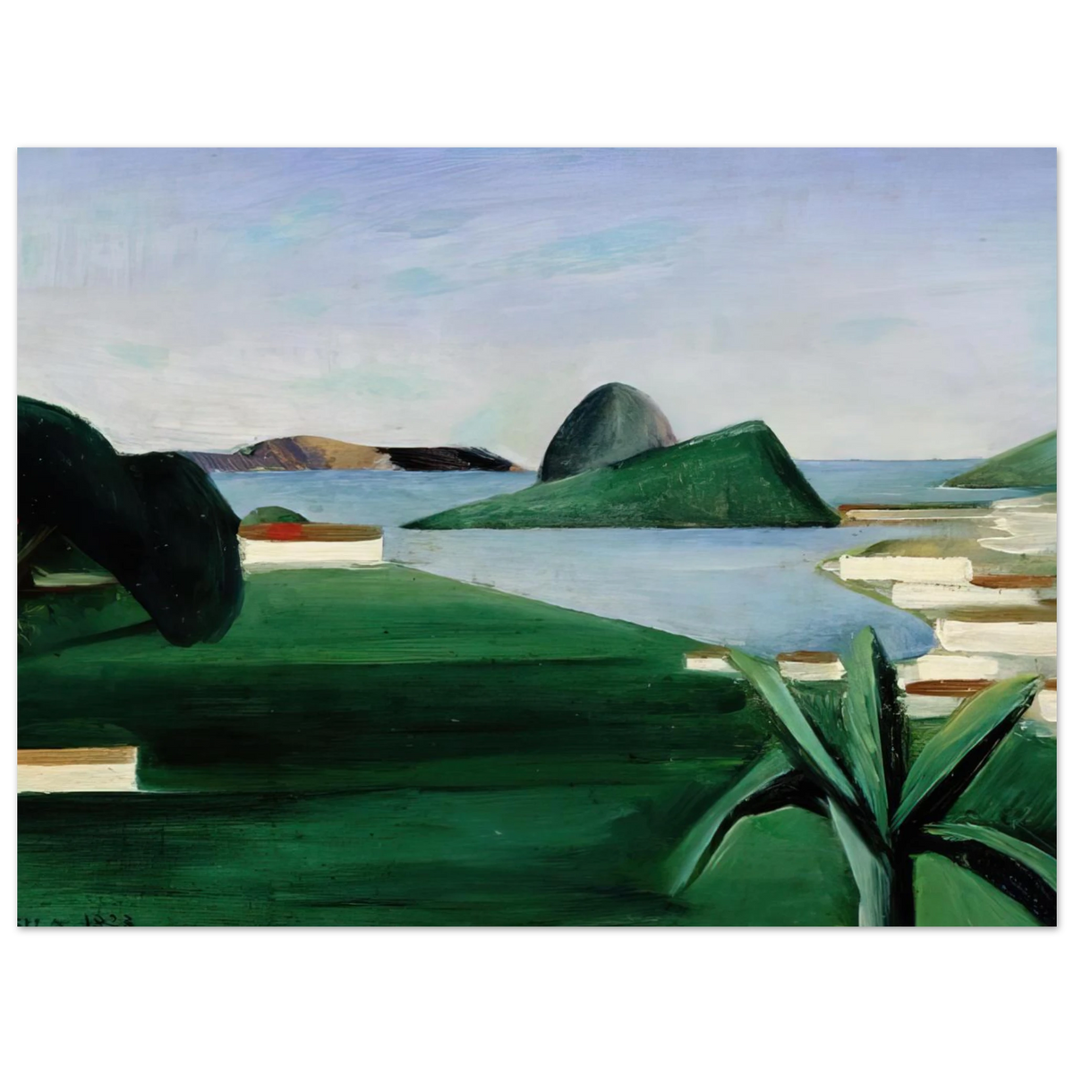Rio De Janeiro by Tarsila do Amaral – art poster, view 2