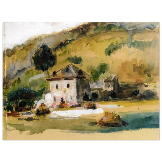 Near Aix En Provence by Paul Cézanne – art poster
