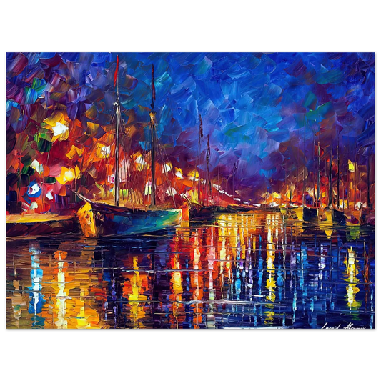 Scale 1200 by Leonid Afremov – art poster