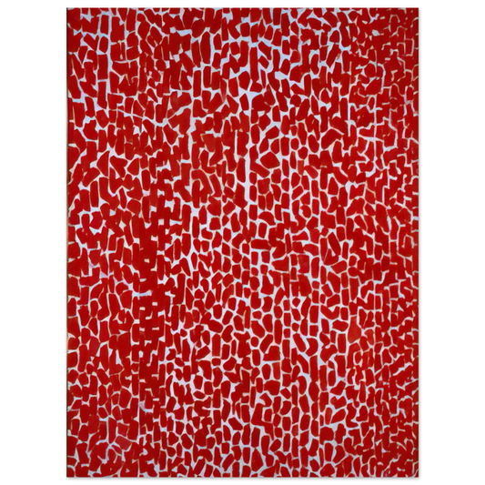 Red Rose Cantata by Alma Woodsey Thomas (1973) – art poster