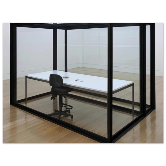 The Acquired Inability To Escape by Damien Hirst (1991) – art poster