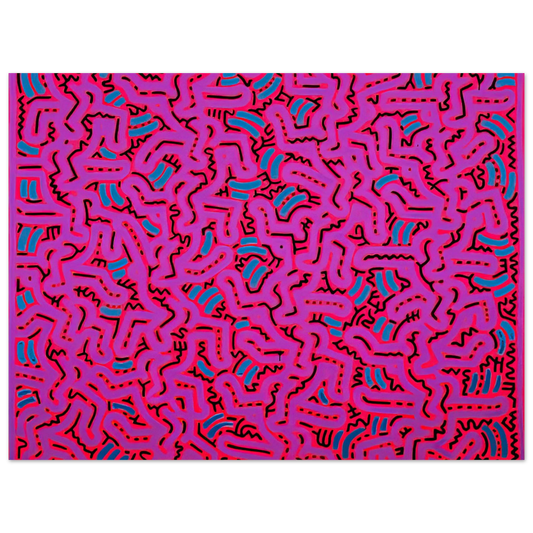 Untitled by Keith Haring (1984) – art poster, view 2