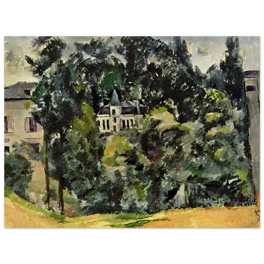 Castle Of Marines by Paul Cézanne – art poster, view 2