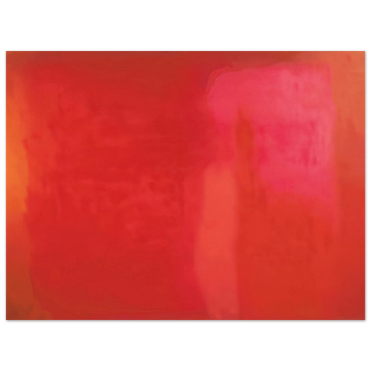 Red Field by Esteban Vicente (1972) – art poster, view 2