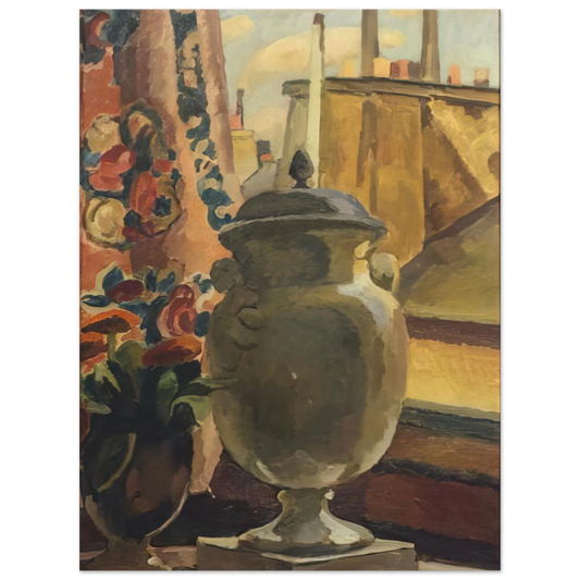 Still Life At A Window by Vanessa Bell (1922) – art poster, view 2
