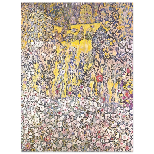 Horticultural Landscape With A Hilltop by Gustav Klimt – art poster