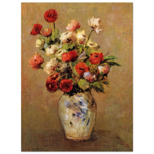 Bouquet Of Flowers by Odilon Redon – art poster