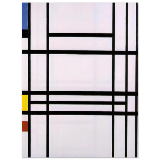 Composition No.10 by Piet Mondrian – art poster, view 2