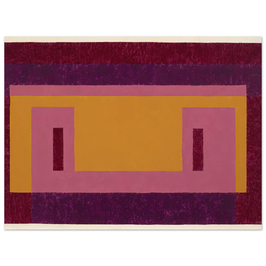 Variant Adobe Familiar Front by Josef Albers (1948) – art poster, view 2