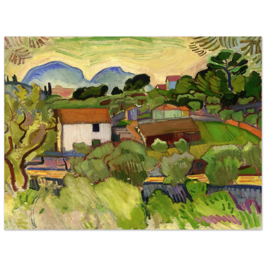 The River by Raoul Dufy – art poster