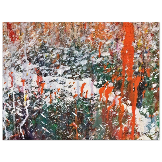 Abstract Composition by Taro Yamamoto – art poster, view 2