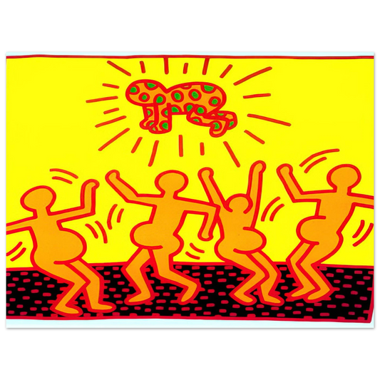 Untitled 1 by Keith Haring (1983) – art poster