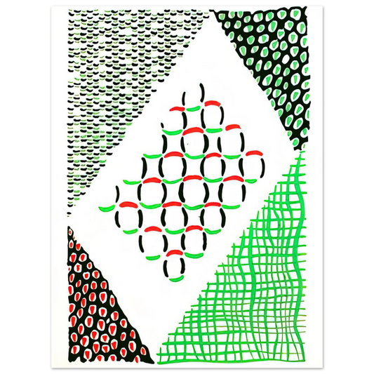 Composition 19 by Sonia Delaunay – art poster, view 2