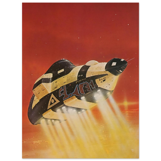 Untitled Artwork No. 3 by Chris Foss – art poster