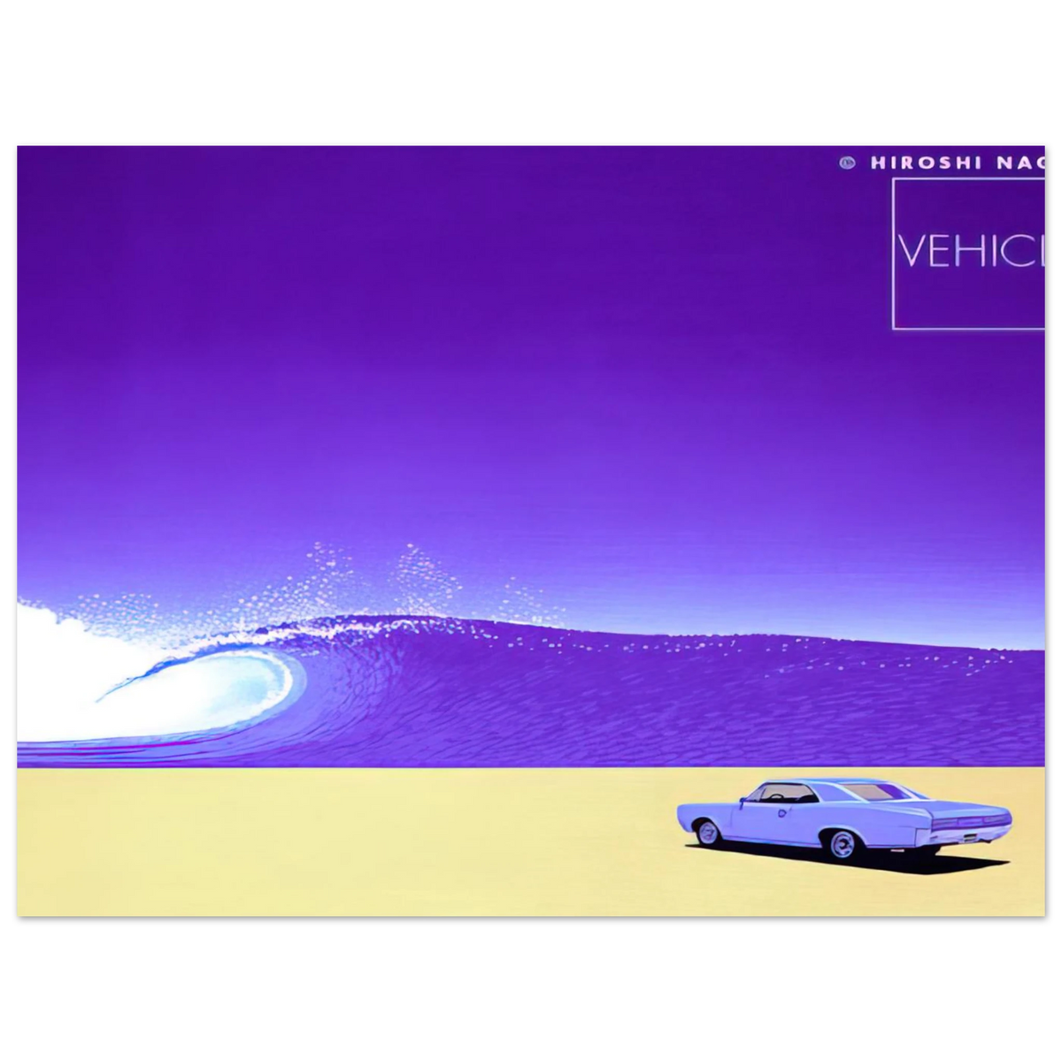 Vintage Car No. 7 by Hiroshi Nagai – art poster, view 2