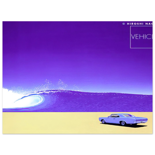 Vintage Car No. 7 by Hiroshi Nagai – art poster, view 2