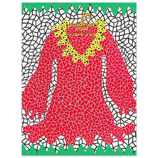 Dress by Yayoi Kusama (1982) – art poster