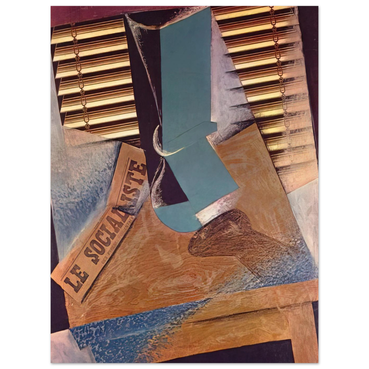 The Sunblind by Juan Gris (1914) – art poster, view 2