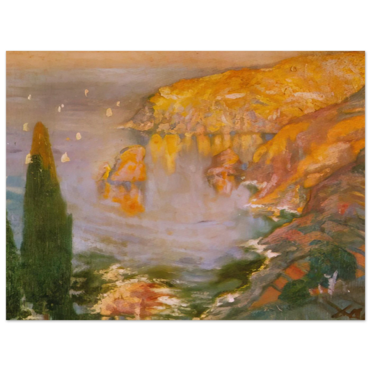 Cala Nans by Salvador Dali – art poster, view 2