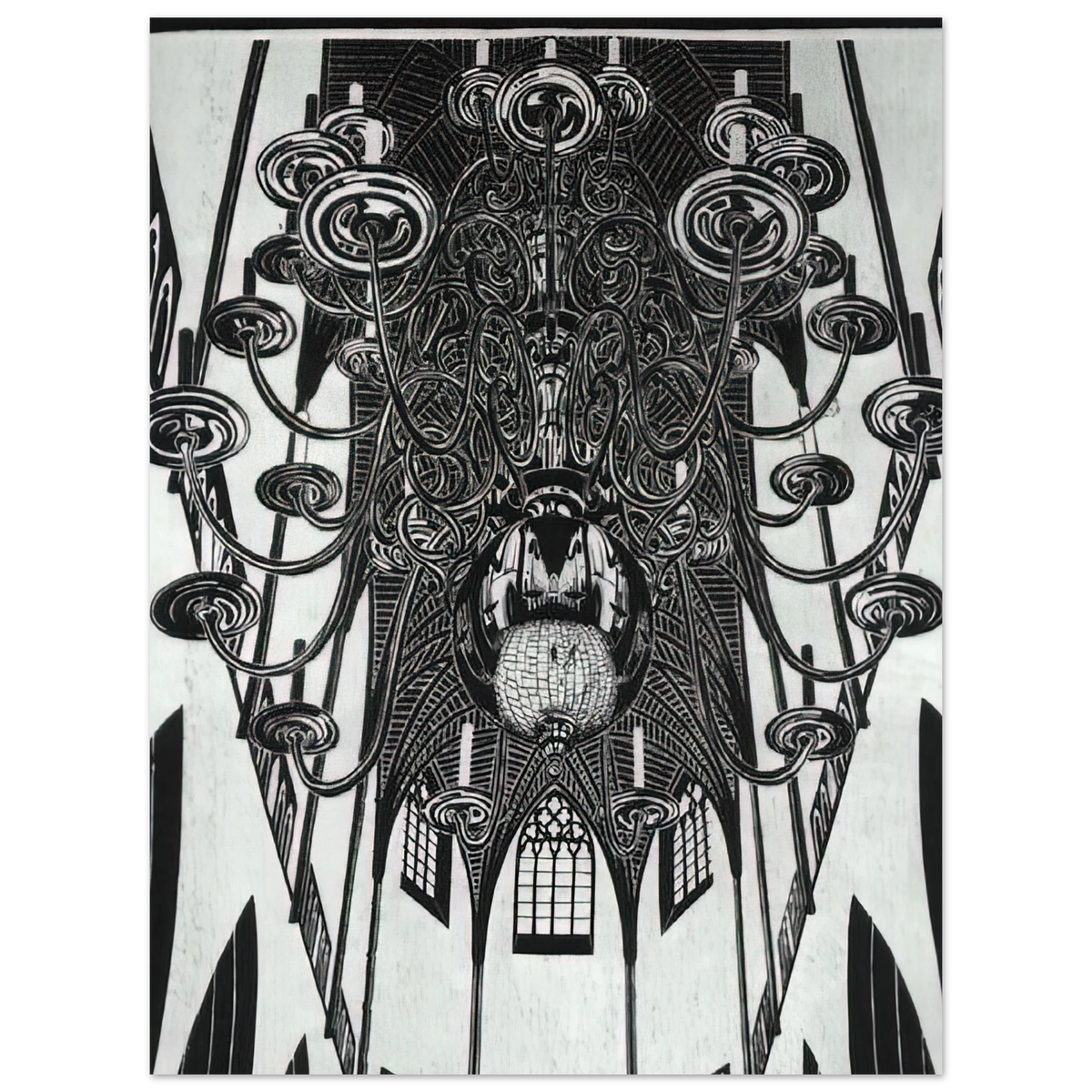 Untitled Print No. 2 by M.C. Escher – art poster, view 2