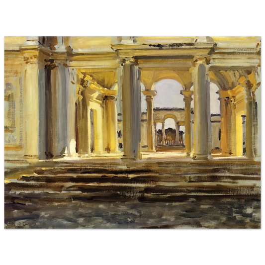 Villa Papa Giulla by John Singer Sargent – art poster