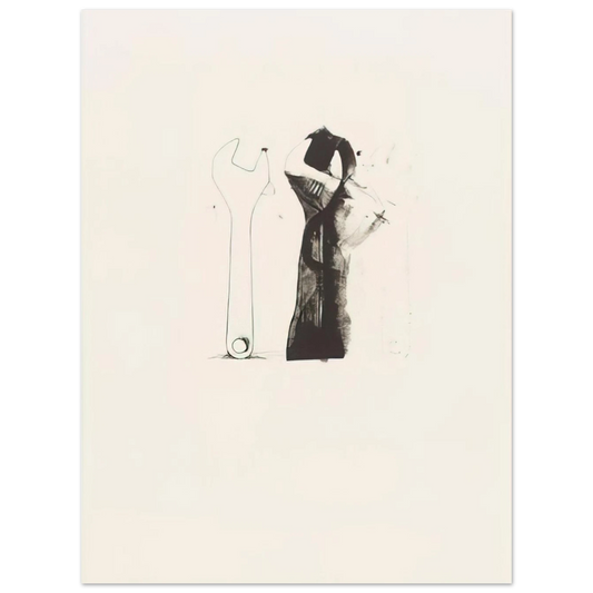 Untitled From Ten Winter Tools 5 by Jim Dine (1973) – art poster