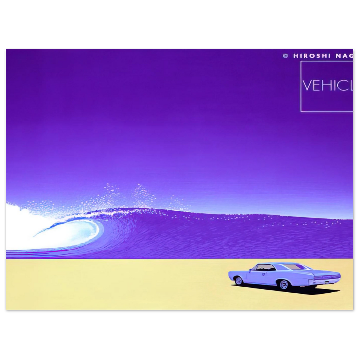Vintage Car No. 7 by Hiroshi Nagai – art poster