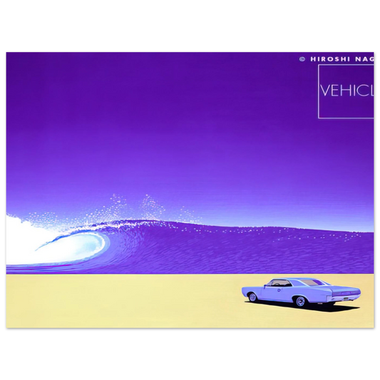 Vintage Car No. 7 by Hiroshi Nagai – art poster