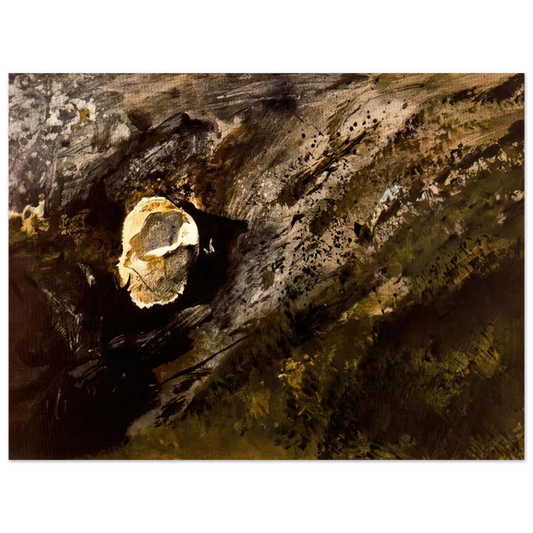 Inland Shell by Andrew Wyeth – art poster