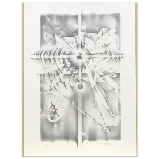 Untitled From The Atelier Project by Lee Bontecou (1986) – art poster