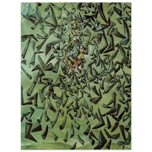 Ascensionist Saint Cecilia by Salvador Dali – art poster, view 2