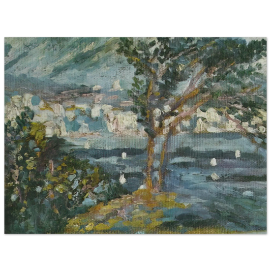 Landscape Cadaques by Salvador Dali (1920) – art poster, view 2