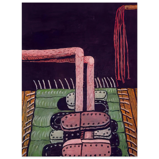Green Rug by Philip Guston – art poster, view 2