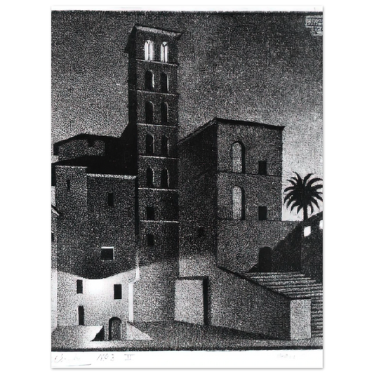 Untitled Print No. 27 by M.C. Escher – art poster