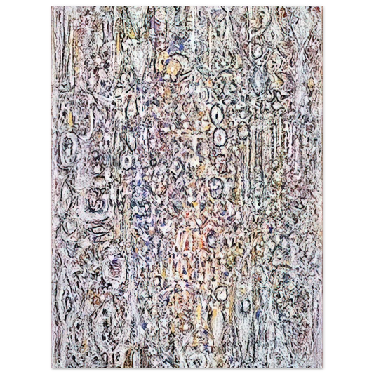 White Gothic No. 5 by Richard Pousette-Dart – art poster