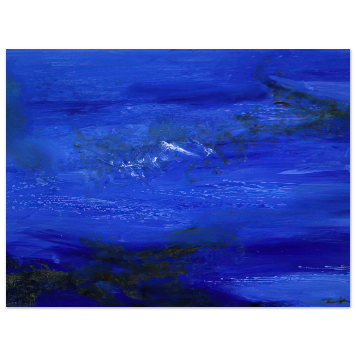 25 10 by Zao Wou-Ki (2002) – art poster, view 2