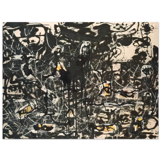 Yellow Islands by Jackson Pollock – art poster