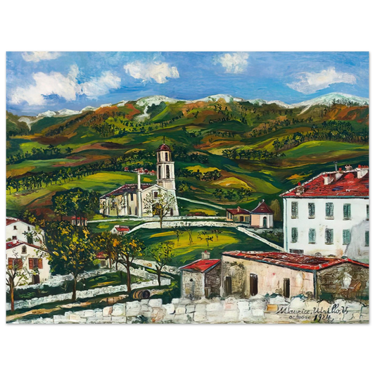 Untitled by Maurice Utrillo – art poster, view 2