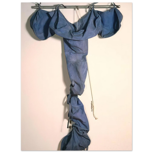 Soft Drainpipe Blue Cool Version by Claes Oldenburg (1967) – art poster, view 2
