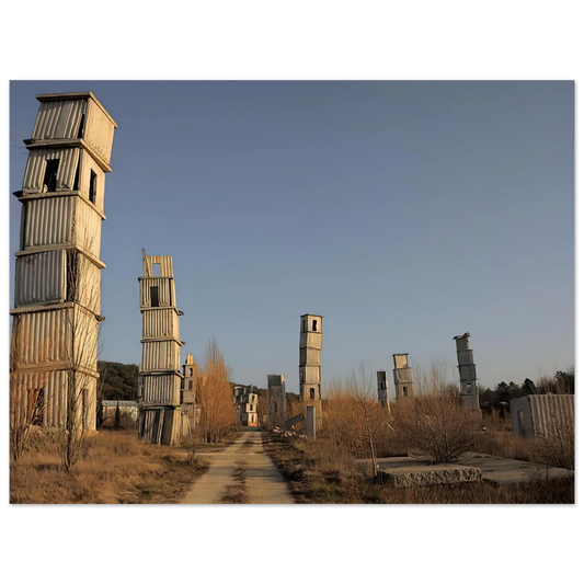Kiefer's Studio Complex At Barjac In Southern France by Anselm Kiefer (2012) – art poster, view 2
