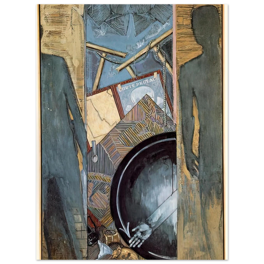 Fall by Jasper Johns – art poster