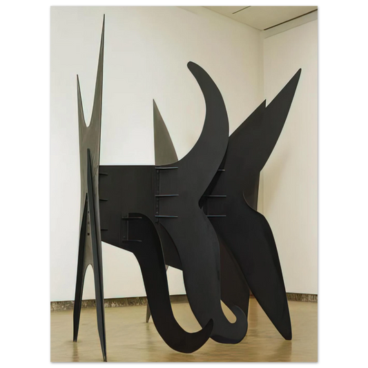 The X And Its Tails by Alexander Calder (1967) – art poster